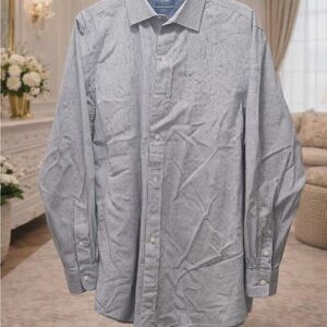 Ralph Lauren Gray Checkered Casual Shirt